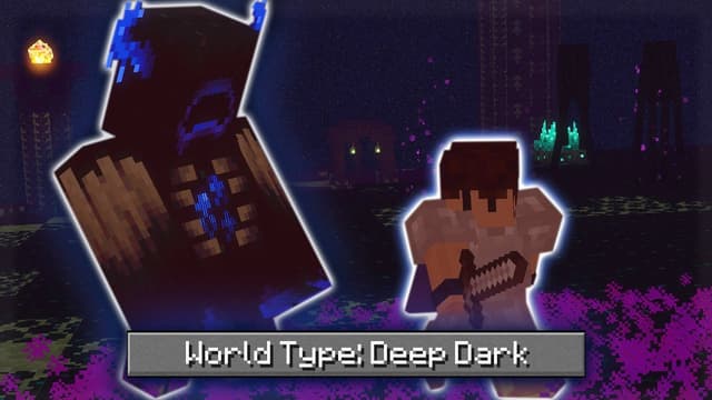 Can You Beat Minecraft In A Deep Dark Only World?