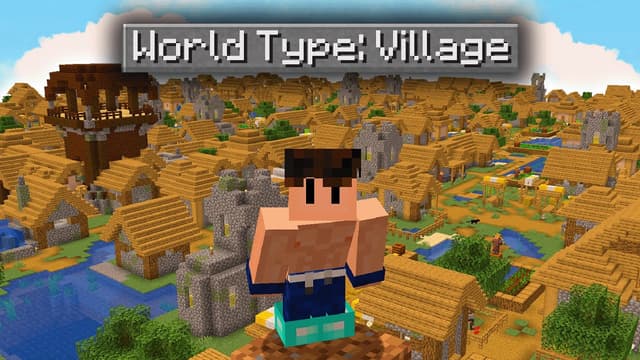 Can You Beat Minecraft In A Village Only World?